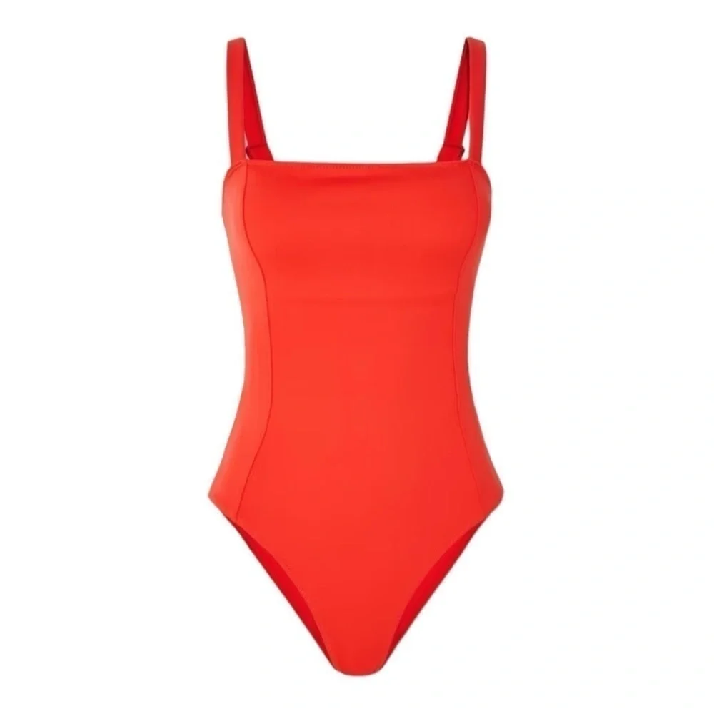 Good American Sculpt Lace Up Back One Piece - Picture 4 of 7